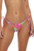 Luli Fama Vivi Il Momento SEAMLESS REVERSIBLE WAVY RUCHED BACK BRAZILIAN TIE SIDE BOTTOM